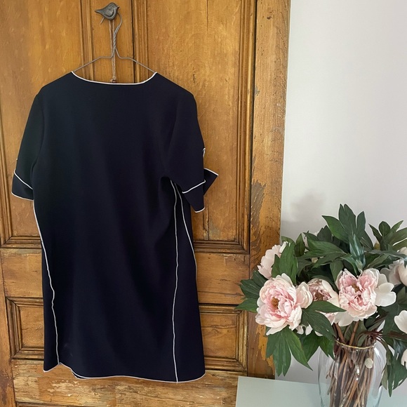 Zara Basic Blue Dress - Picture 2 of 4